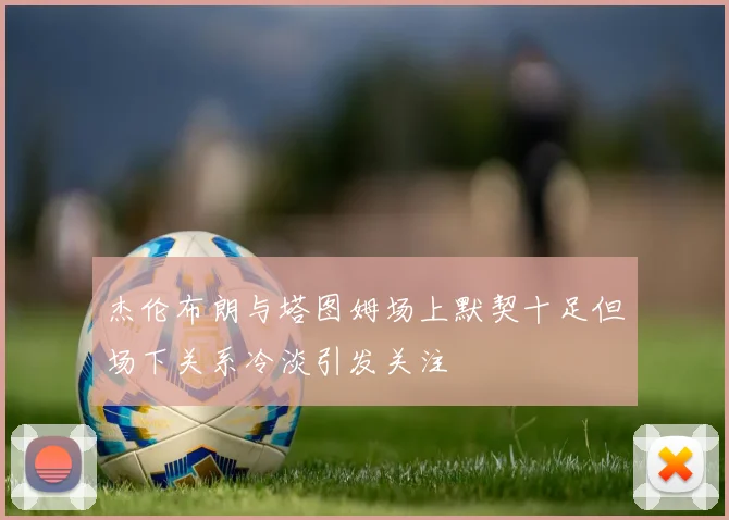 杰伦布朗与塔图姆场上默契十足但场下关系冷淡引发关注