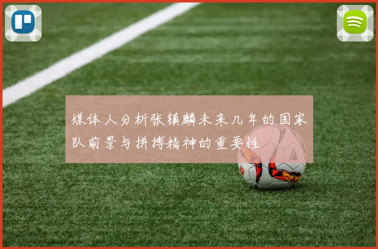 媒体人分析张镇麟未来几年的国家队前景与拼搏精神的重要性